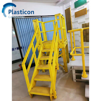 سلالم FRP Pultrusion سلالم بلاستيكية معززة بالألياف