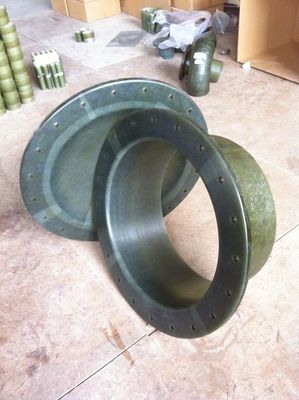 ASME RTP-1 FRP Manhole Manway مع غطاء القبة لخزانات FRP والسفن