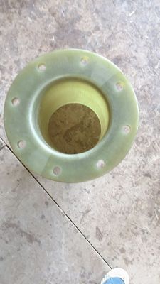 DN25 الأبيض GRP اللفاف المقاومة البلاستيكية اللفاف DN1000 الحجم