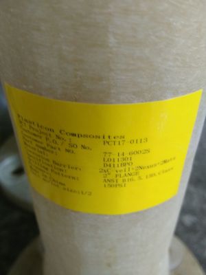 الضغط PN16 GRP فلانج الألياف الزجاجية المقاومة البلاستيكية Frp Stub فلانج