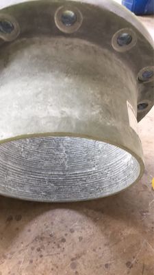 الألياف الزجاجية المُعززة البلاستيكية GRP Flange Tube Flange البلاستيكية